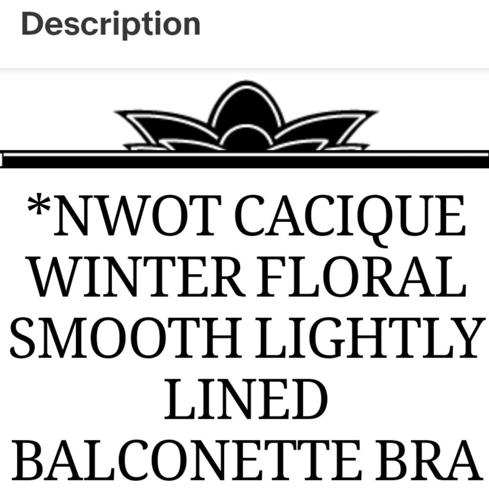 Cacique Wireless 32B bra - Picture 6 of 7
